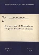 Quaderno n. 2. Il piano per il Mezzogiorno nel primo trimestre di attuazione