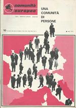 Comunità Europee Anno XIV-N° 10. Una comunità di persone