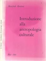 Introduzione alla antropologia culturale