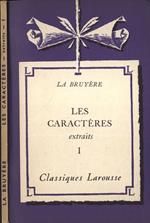 Les caractères. extraits I