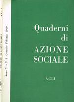 Quaderni di Azione Sociale. Rivista bimestrale anno XI n.1
