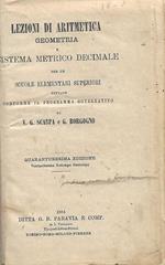 Lezioni di aritmetica geometria e sistema metrico decimale