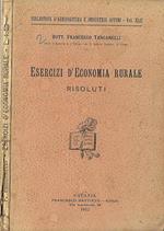 Esercizi d’economia rurale. risoluti