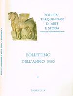 Società tarquiniense di arte storia (anno di fondazione 1917). Bollettino dell'anno 1980. Supplemento n.9 alle Fonti di Storia Cornetana