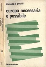 Europa necessaria e possibile