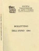 Società tarquiniense di arte e storia (anno di fondazione 1917). Bollettino dell'anno 1984