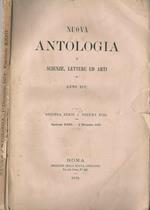 Nuova antologia di scienze, lettere ed arti Anno XIV- Vol XVIII-Fascicolo XXIII