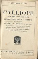 Calliope. (Epos di Grecia e di Roma) letture omeriche e virgiliane