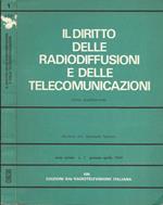 Il diritto delle radiodiffusioni e delle telecomunicazioni Anno I-N° 1. Rivista quadrimestrale