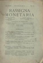 Rassegna monetaria Anno XXXIII-N° 5-6