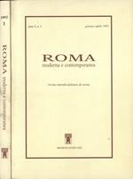 Roma moderna e contemporanea Anno I n. 1. Rivista interdisciplinare di storia