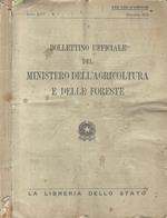 Bollettino Ufficiale del Ministero dell'Agricoltura e delle Foreste. Anno XXV. N. 1. Gennaio 1953