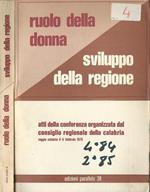 Atti della conferenza regionale sul tema: Ruolo della donna sviluppo della regione. Reggio Calabria 1415 febbraio 1976