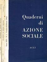 Quaderni di azione sociale. Rivista bimestrale anno XIII n.1 2