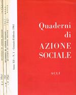 Quaderni di azione sociale. Rivista bimestrale anno XII n.1 3 4/5