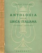 Antologia della lirica italiana. Ottocento e Novecento