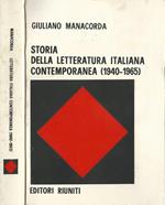 Storia della letteratura italiana contemporanea. (1940-1965)