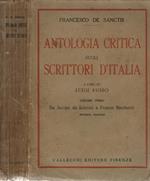 Antolologia critica sugli scrittori d'Italia. Vol. I. Da Jacopo da Lentini a Franco Sacchetti