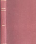 Donna e società Anno 1967 Vol. I. Rivista di ricerca e documentazione