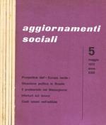 Aggiornamenti sociali anno XXIII n.5 6 7/8 9/10 11 12