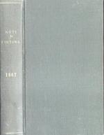 Note di cultura Anno 1967. Periodico di impegno politico e culturale