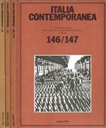 Italia contemporanea n.146/147 148 149