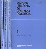 Rivista italiana di scienza politica Anno 1989 n. 1 - 2 - 3