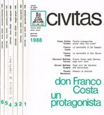 Civitas. Rivista bimestrale di studi politici fondata nel 1919 da Filippo Meda. Anno XXXIX