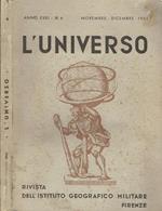 L' Universo Anno XXXI-N° 6. Rivista dell'Istituto geografico militare