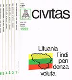 Civitas. Rivista bimestrale di studi politici fondata nel 1919 da Filippo Meda. Anno XLIII