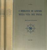 I dirigenti di azienda nella vita del paese, dieci anni di ascesa. I contratti collettivi dei dirigenti di azienda, dieci anni di affermazioni sindacali. 2voll 1944-1955