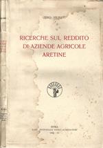 Ricerche sul reddito di aziende agricole aretine