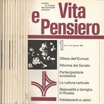 Vita e pensiero Anno LXIII-N° 1+supplemento, 3, 4, 5, 6, 7-8, 9, 10, 11, 12. Mensile di cultura dell'Università Cattolica