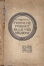 Franche parole alla mia nazione. Cinque discorsi