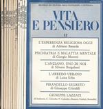 Vita e pensiero Anno 1986-Annata completa. Mensile di cultura dell'Università Cattolica