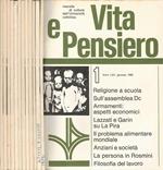 Vita e pensiero Anno LXV-Annata completa. Mensile di cultura dell'Università Cattolica