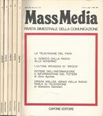 MassMedia Anno III-N° 1, 2, 3, 4, 5. Rivista bimestrale della comunicazione