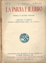 La Parola e il Libro. Anno VIII - 1925