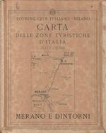 Carta delle zone turistiche d'Italia. Merano e dintorni