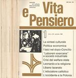 Vita e pensiero Anno LXVI-Annata completa. Mensile di cultura dell'Università Cattolica