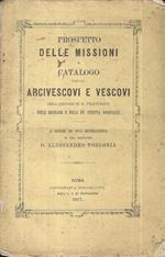 Prospetto delle MIssioni e Catalogo degli Arcivescovi e Vescovi dell'Ordine di S. Francesco