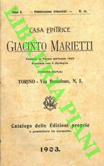 Catalogo delle Edizioni proprie