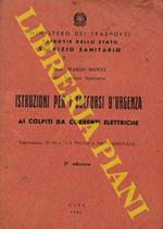 Istruzioni per i soccorsi d'urgenza ai colpiti da correnti elettriche