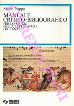 Manuale critico-bibliografico per lo studio della letteratura italiana