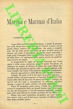 Marina e Marinai d'Italia. Lezione tenuta a Besana Brianza il 20 Gennaio 1930 VIII, illustrata da proiezioni e da films 