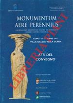 Monumentum aere perennius. Giornata di studio sul valore e l'attualità della cultura classica