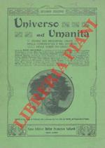 Origine ed evoluzione della specie umana. Parte IV. Universo ed umanità. Storia dei progressi umani nella conoscenza e nel dominio delle forze naturali