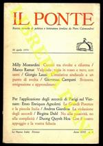 Il Ponte. Rivista mensile di politica e letteratura