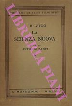 La scienza nuova. Antologia di passi scelti collegati secondo il piano generale dell'opera. A cura di Antonio Banfi