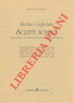 Scritti nomadi. Spaesamento ed erranza nella letteratura del Novecento